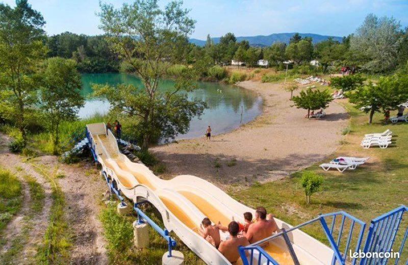 Mobil Home Tout Confort 6 Personnes Climatise Au Pied Du Luberon ラ・ロック・ダンテロン エクステリア 写真